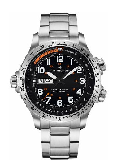 Hamilton KHAKI AVIATION X-WIND AUTO DAY DATE-H77755133