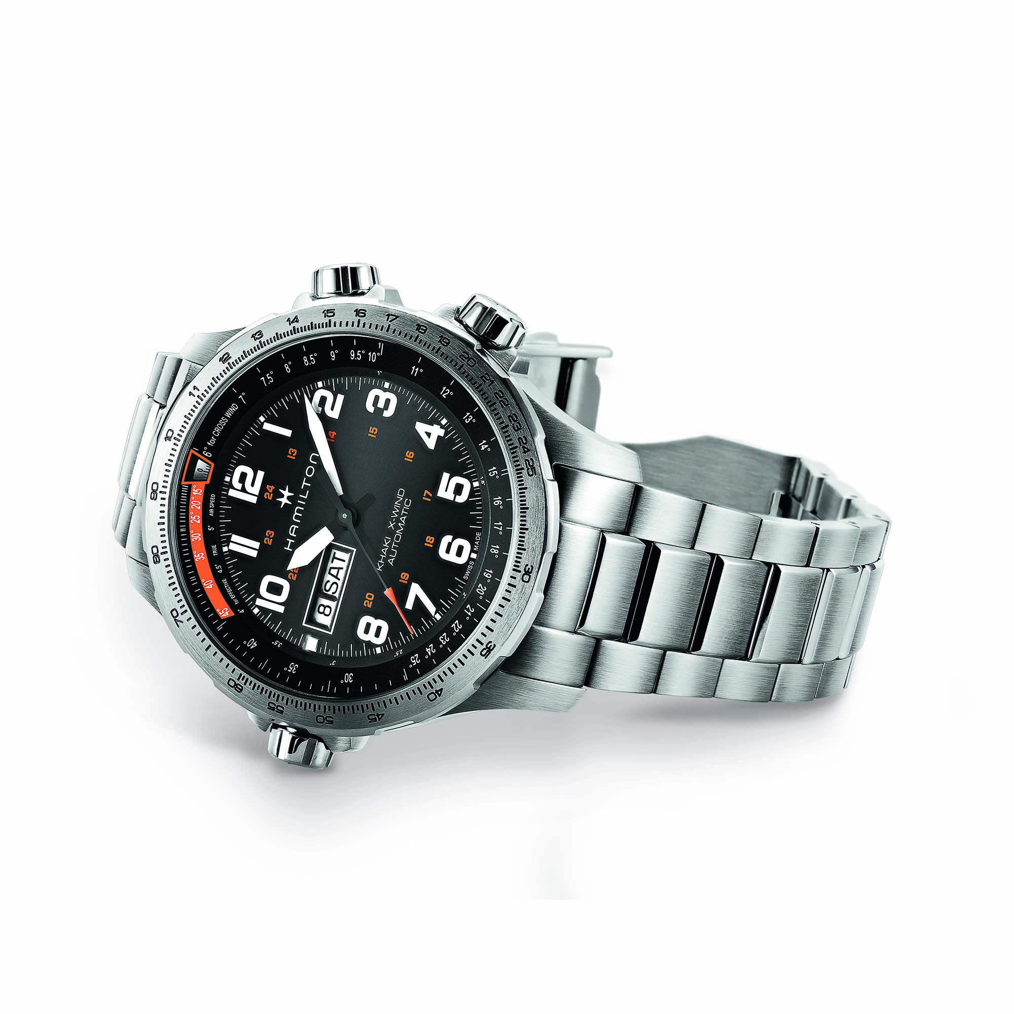 Hamilton KHAKI AVIATION X-WIND AUTO DAY DATE-H77755133