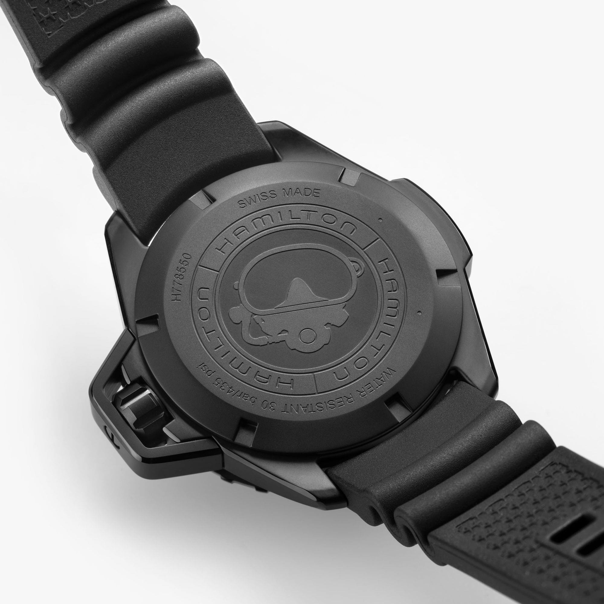 Hamilton Khaki Navy Frogman Auto H77855330