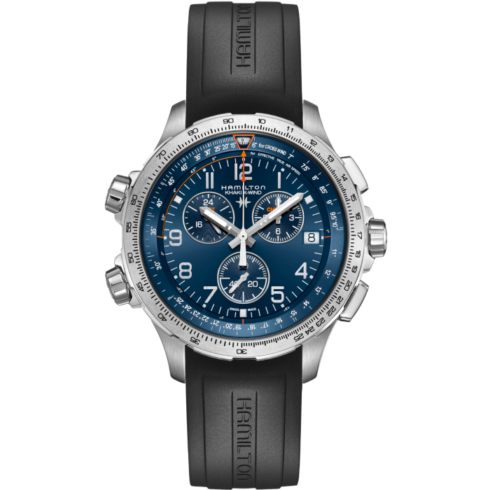 Khaki Aviation X-Wind GMT Chrono Quartz H77922341