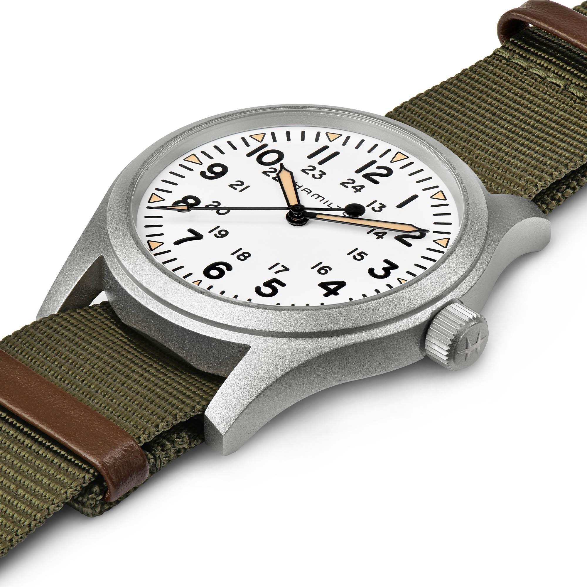 Khaki Field Mechanical 42mm H69529913