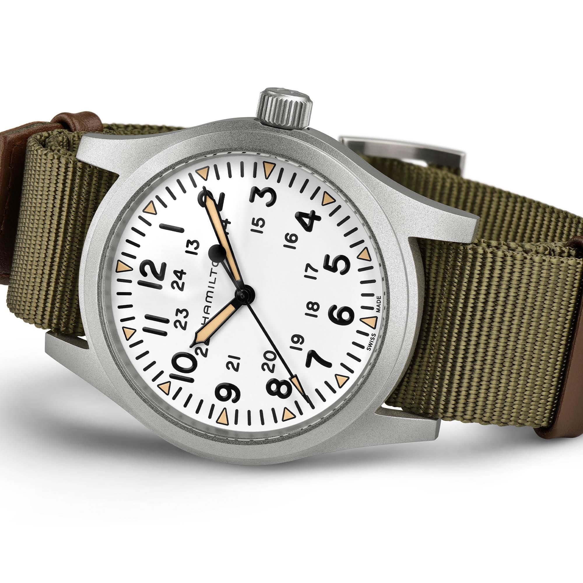 Khaki Field Mechanical 42mm H69529913