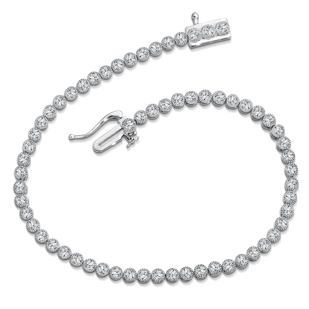 DIAMOND TENNIS BRACELET LDD365-W