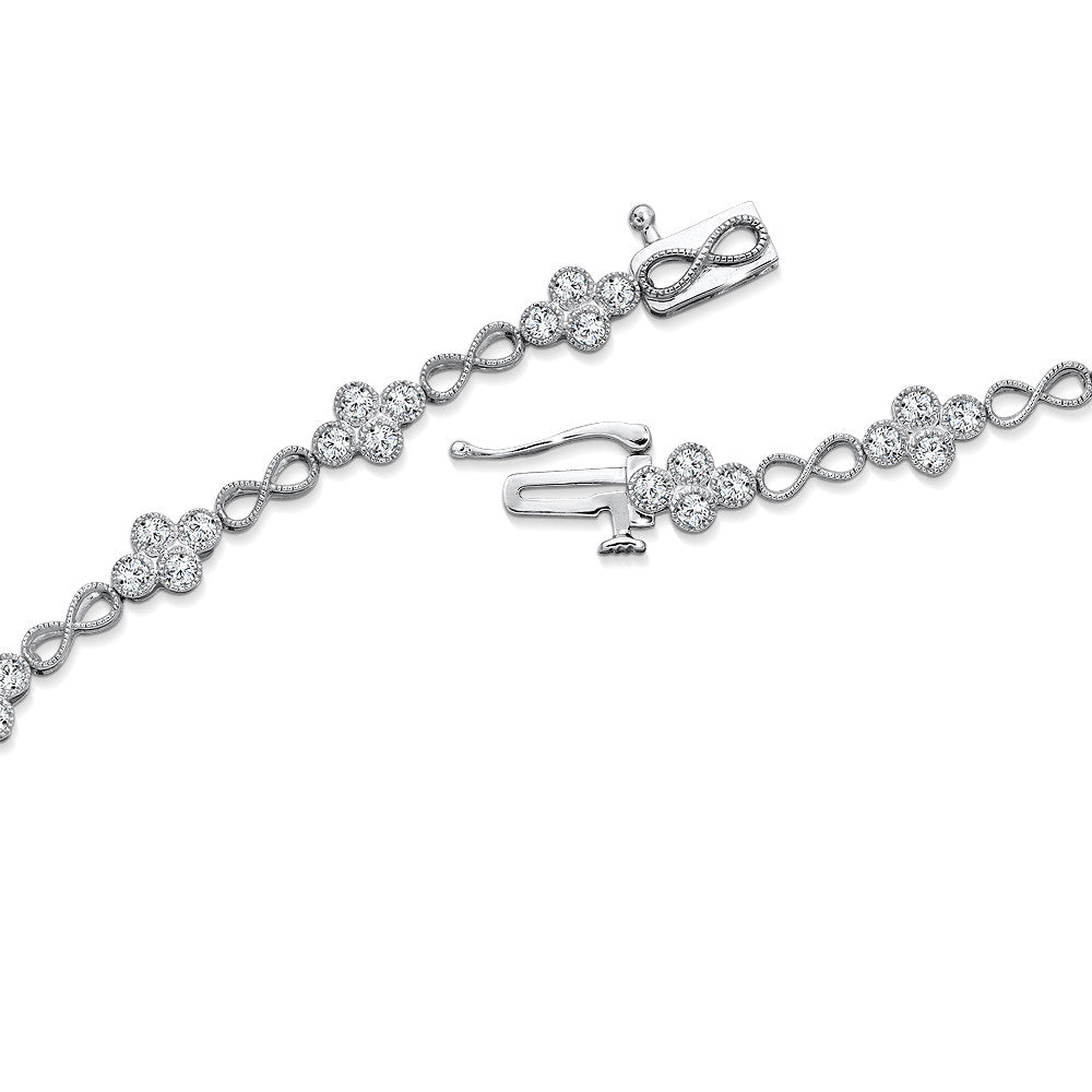 DIAMOND TENNIS BRACELET LDD366-W