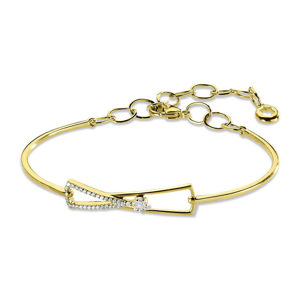 DIAMOND BRACELET IN 14K YELLOW GOLD LDD384-Y