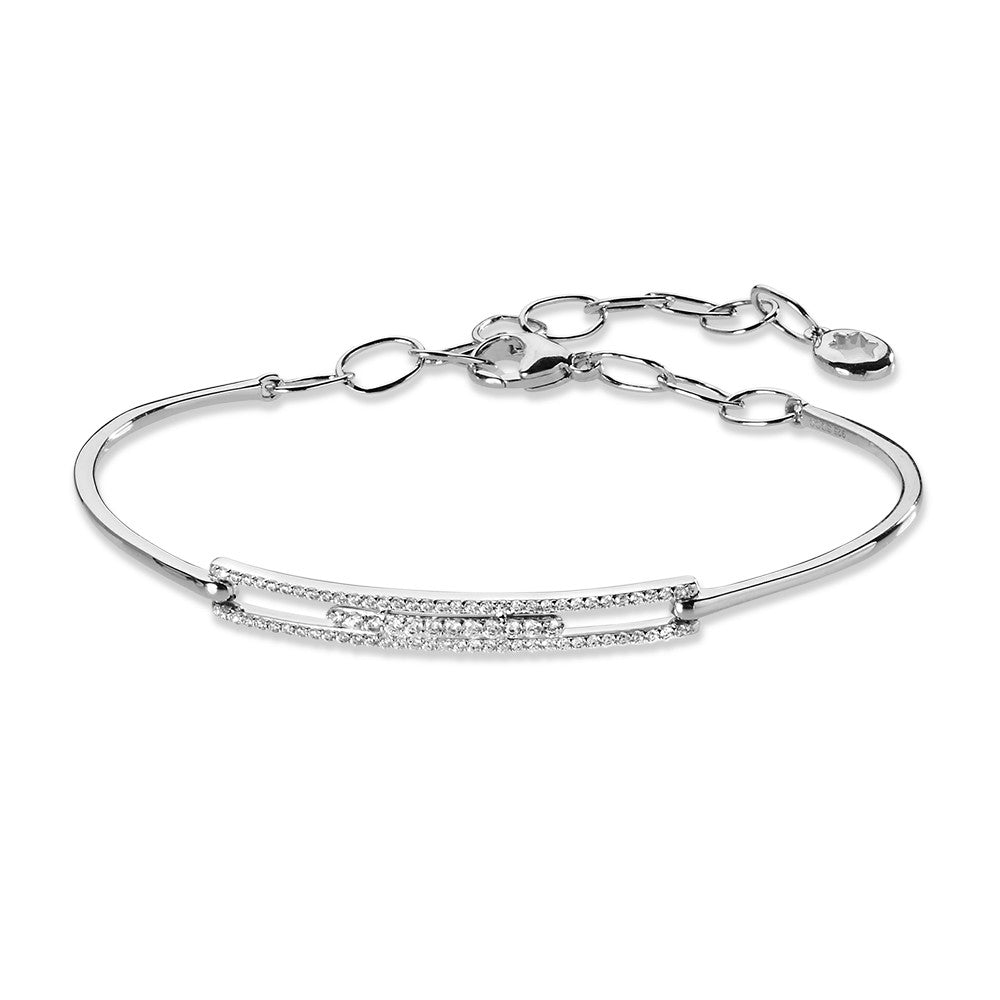 DIAMOND BRACELET IN 14K WHITE GOLD LDD387-W