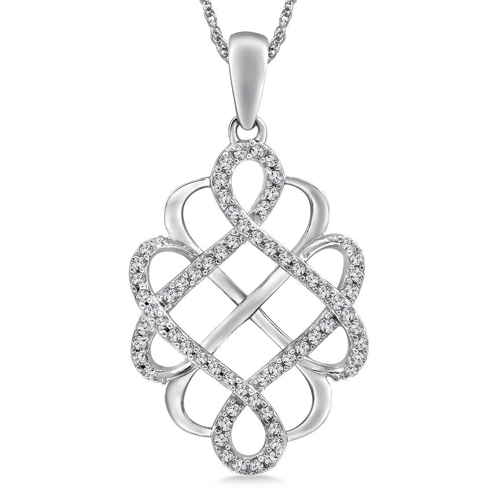 DIAMOND NECKLACE PDD2576-WCH