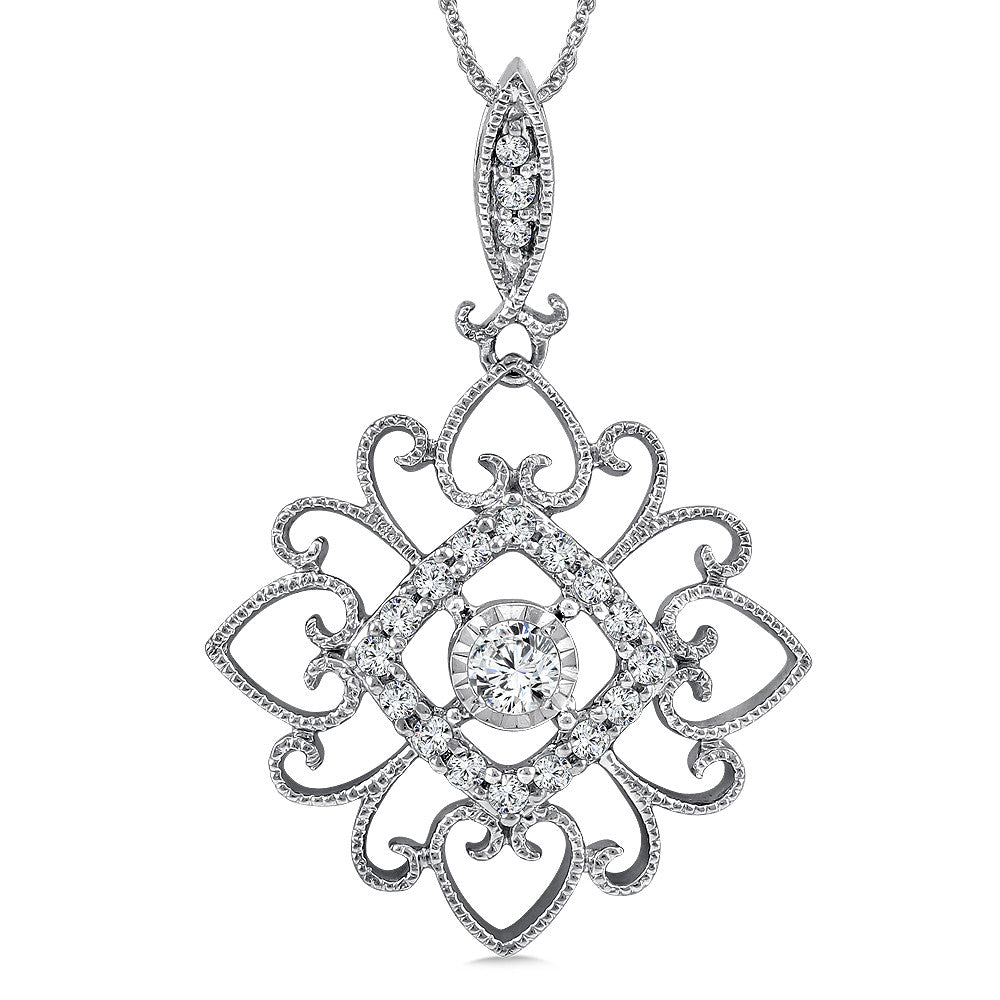 DIAMOND NECKLACE PDD2579-WCH