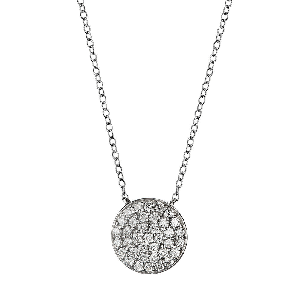 DIAMOND CIRCLE PENDANT PDD2881-W