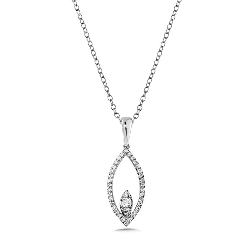 MARQUISE DIAMOND PENDANT PDD2882-W