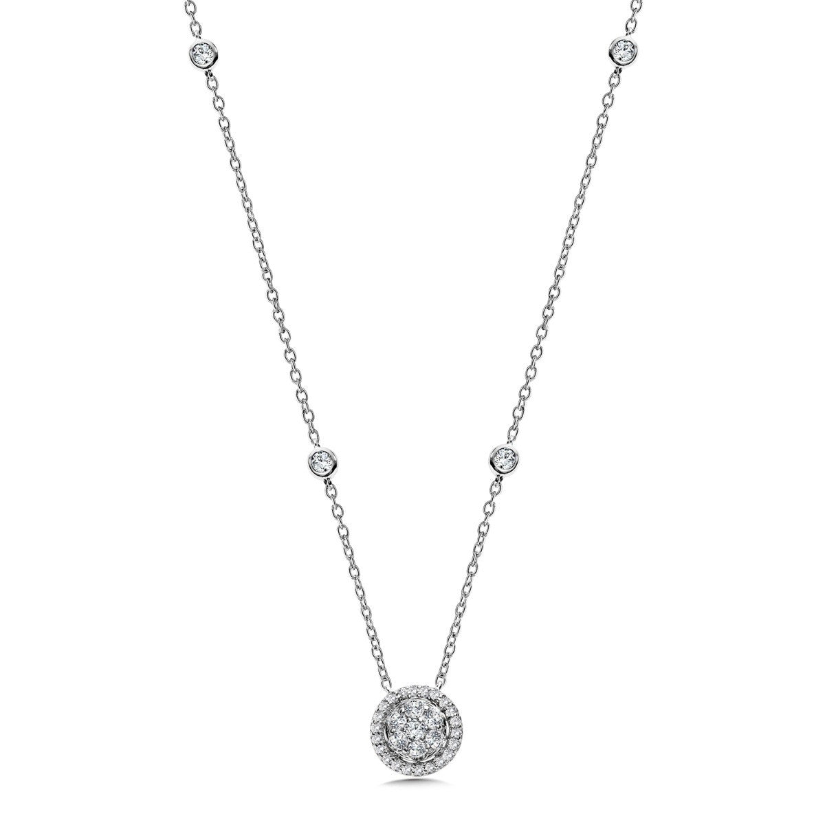 DIAMOND NECKLACE PDD2922-W