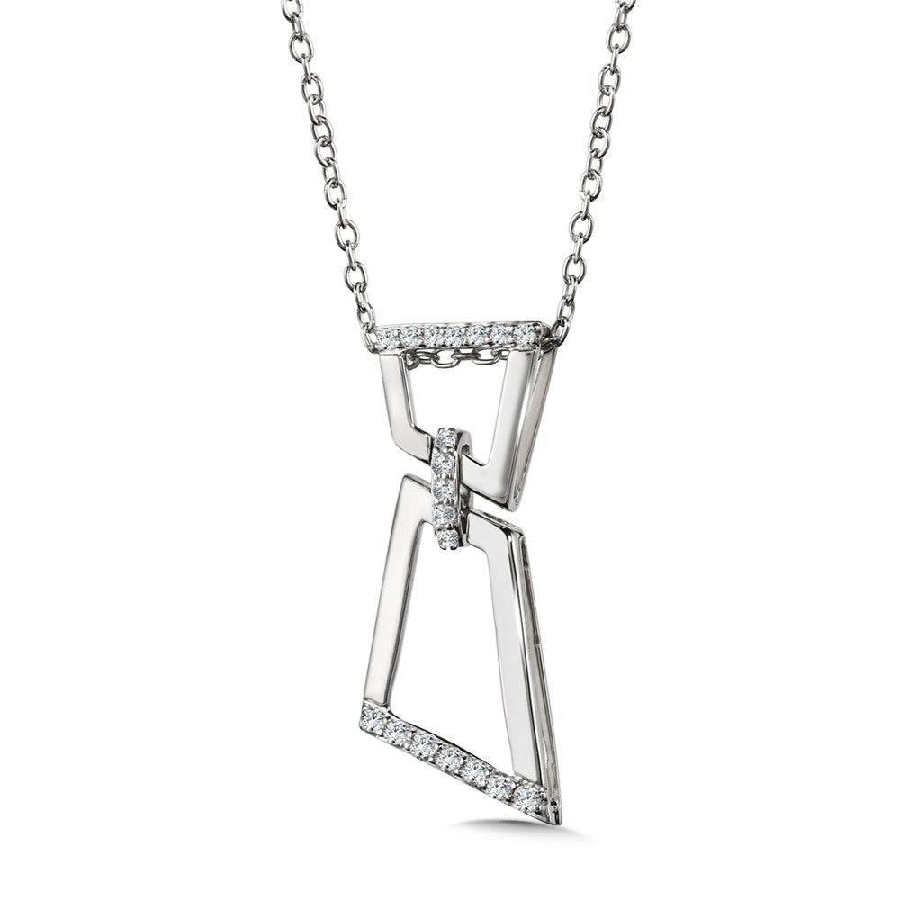 DIAMOND PENDANT IN 14K WHITE GOLD PDD2938-W