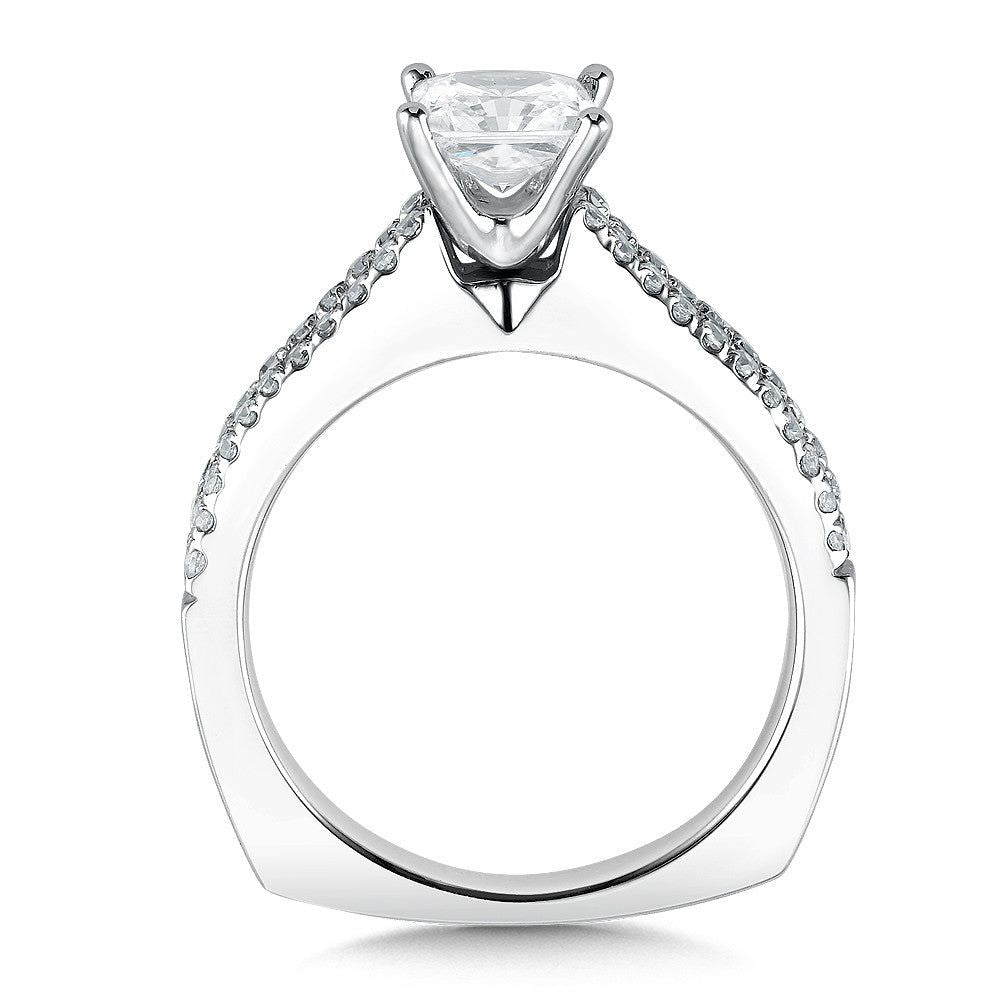 Valina Split Shank Style Engagement Ring R034W
