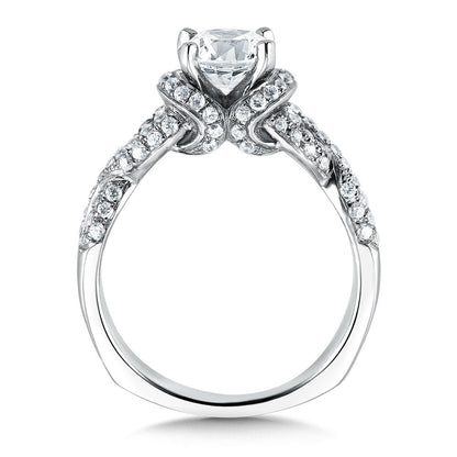 Valina Spiral Style Engagement Ring R090W