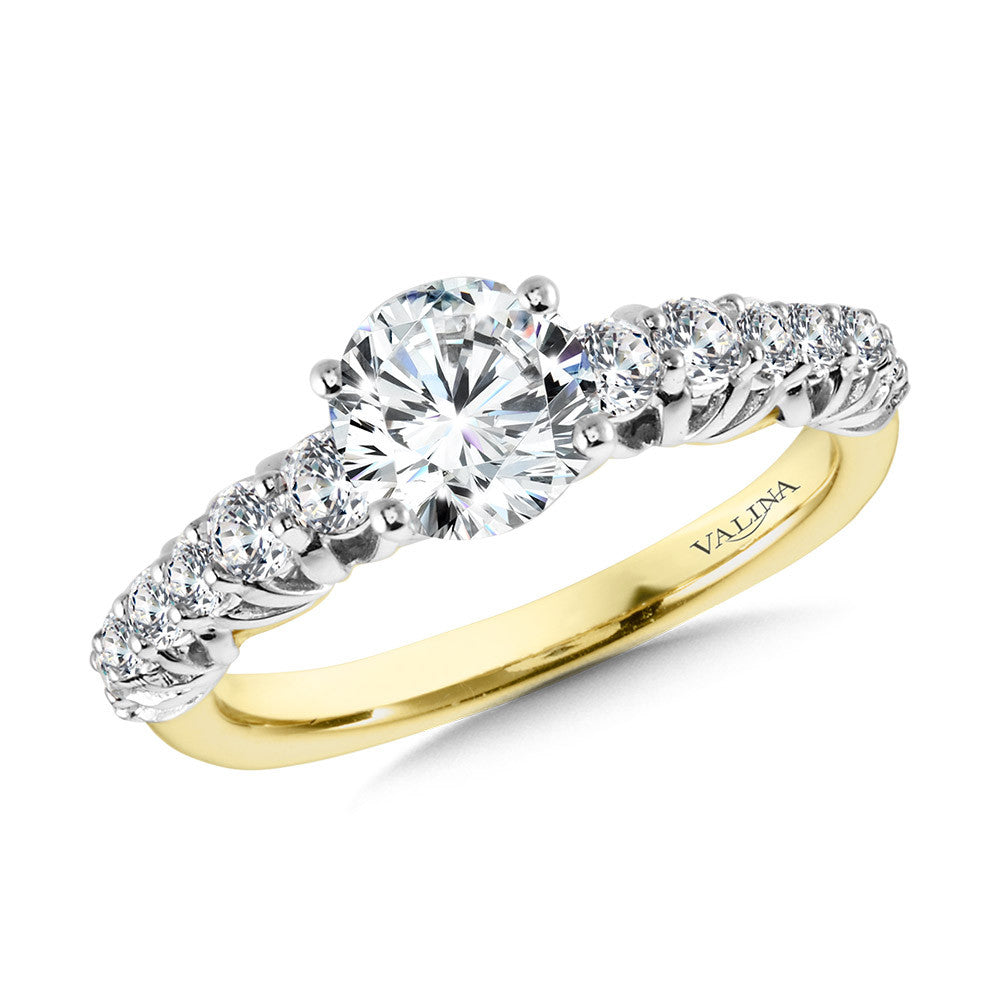 Valina Diamond Engagement Ring R1016YW