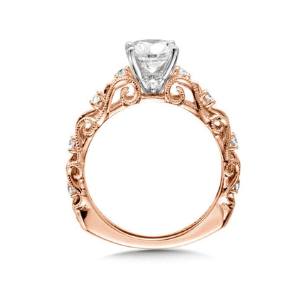 Valina Vintage Engagement Ring R1017P