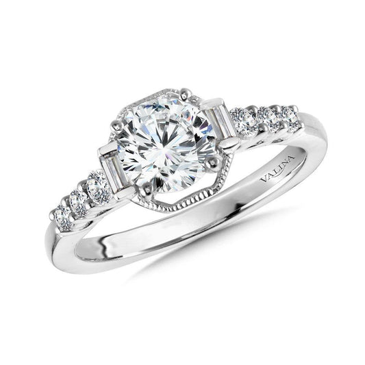 Valina Diamond Engagement Ring R1019W