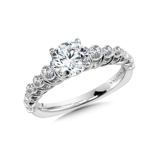 Valina Diamond Engagement Ring R1026W