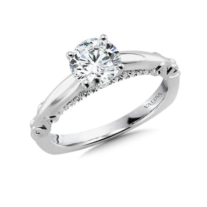 Valina Diamond Solitaire Engagement Ring R1040W