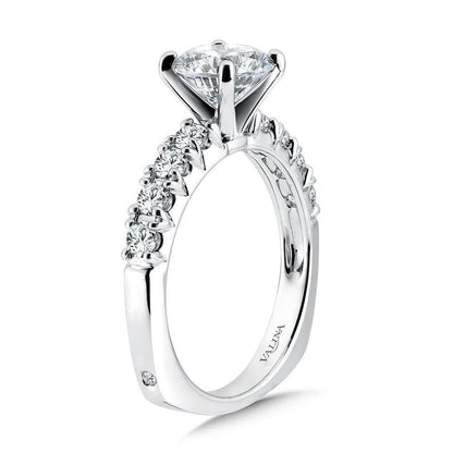 Valina Five-Stone Straight Engagement Ring R1088W