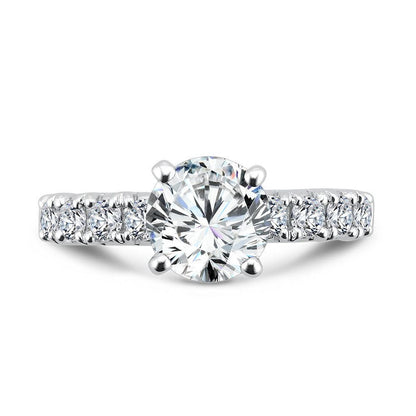 Valina Five-Stone Straight Engagement Ring R1088W