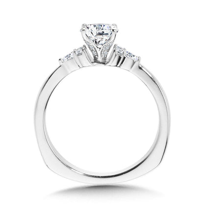 Valina Tapered Diamond Engagement Ring R1102W