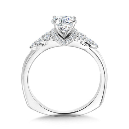 Valina Tapered Diamond Engagement Ring R1108W