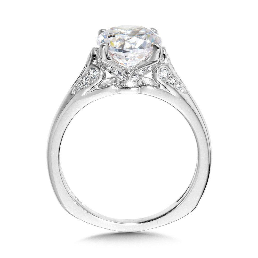 Valina Tapered Diamond Engagement Ring R1110W
