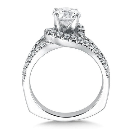 Valina Diamond Split Shank Style Engagement Ring R142W