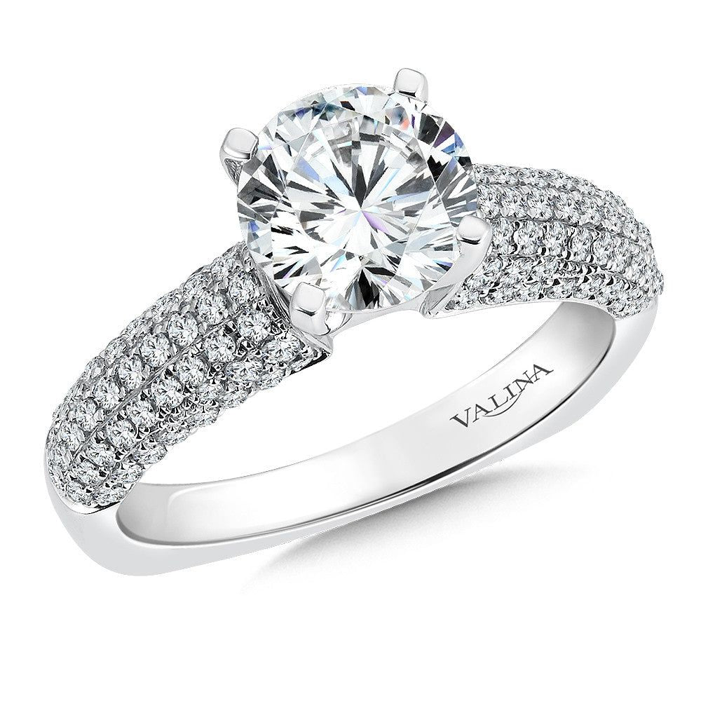 Valina Diamond Engagement Ring R162W