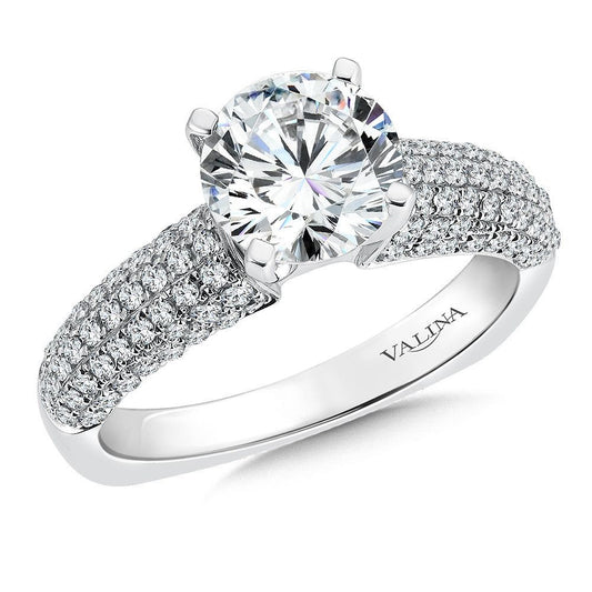 Valina Diamond Engagement Ring R162W