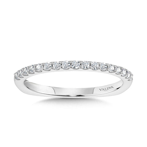 Straight Diamond Wedding Band R2211BW
