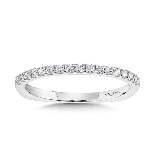 Valina Straight Diamond Wedding Band R2211BW