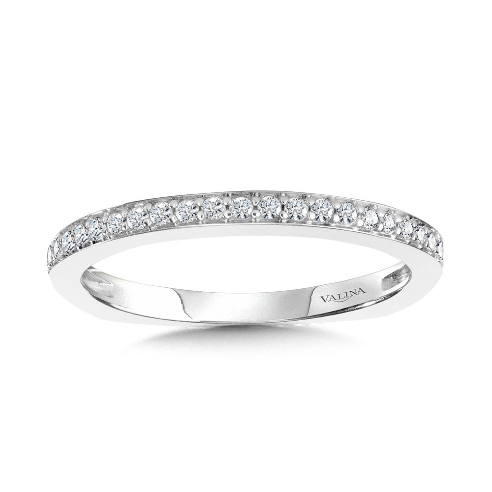 Valina Channel-Set Illusion Diamond Wedding Band R2216BW