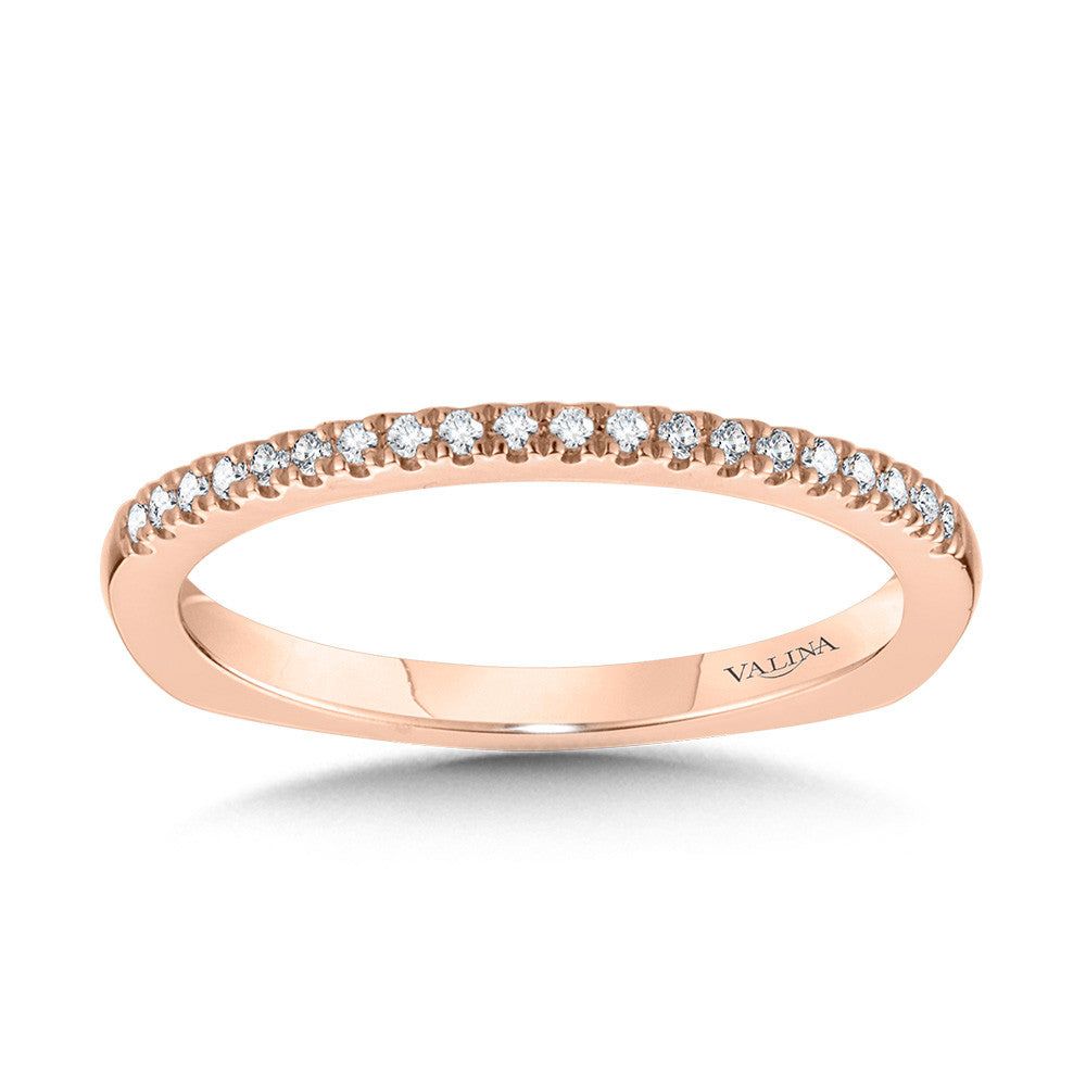 Valina Straight Diamond Wedding Band R2240BP