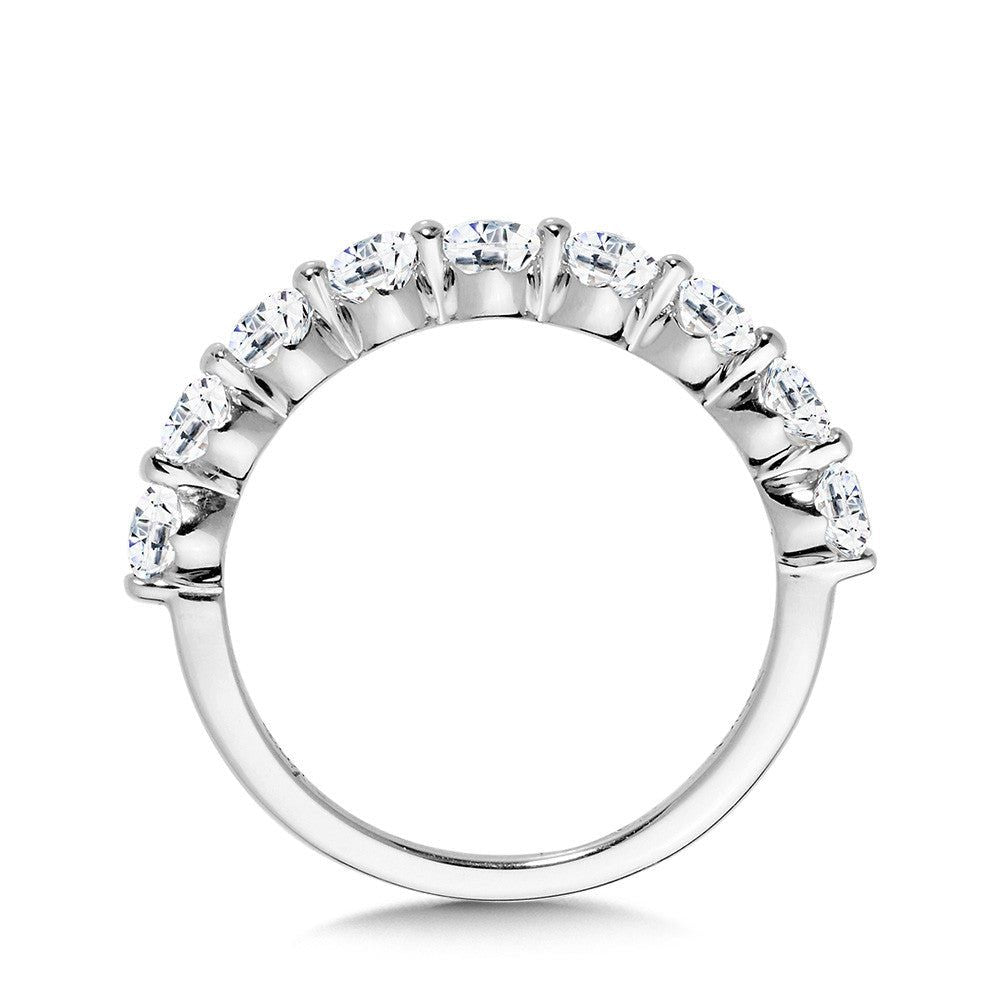 Valina Straight Shared-Prong Diamond Wedding Band R2336BW-SR