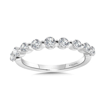 Valina Straight Shared-Prong Diamond Wedding Band R2345BW-SR