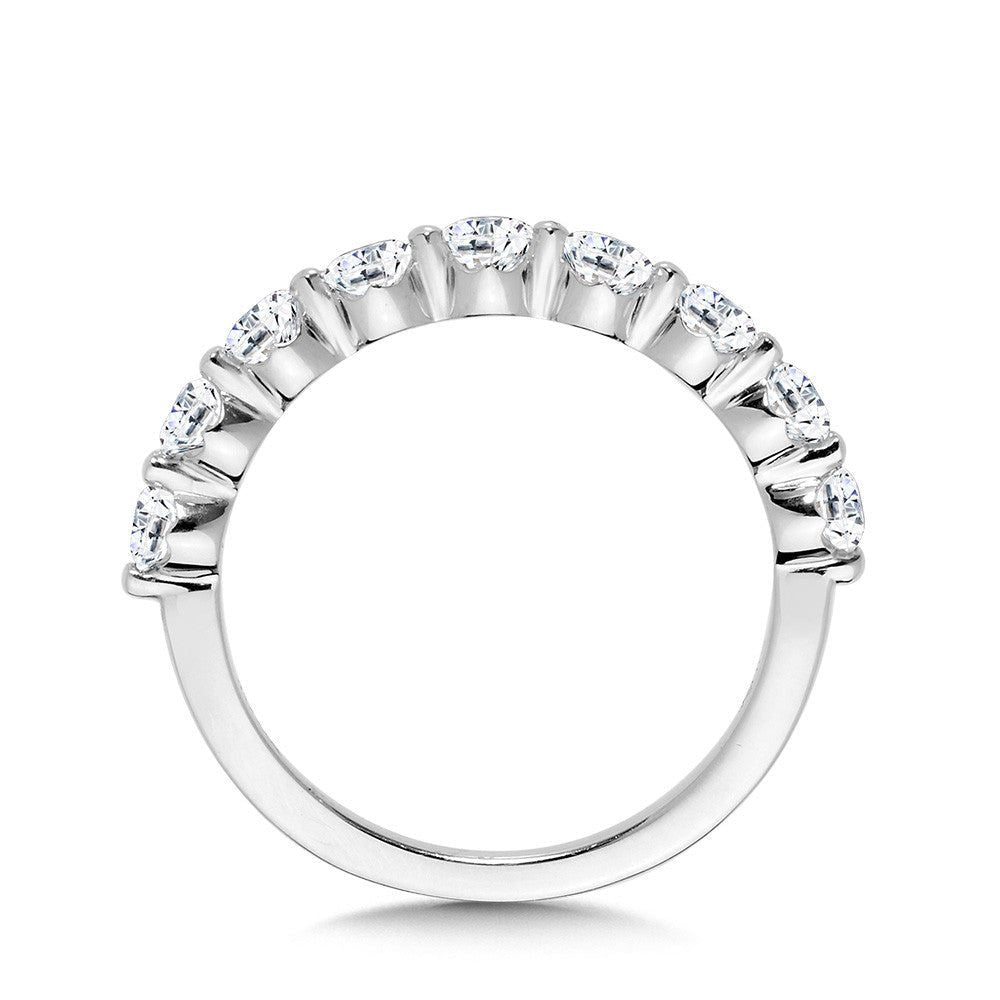 Valina Straight Shared-Prong Diamond Wedding Band R2345BW-SR