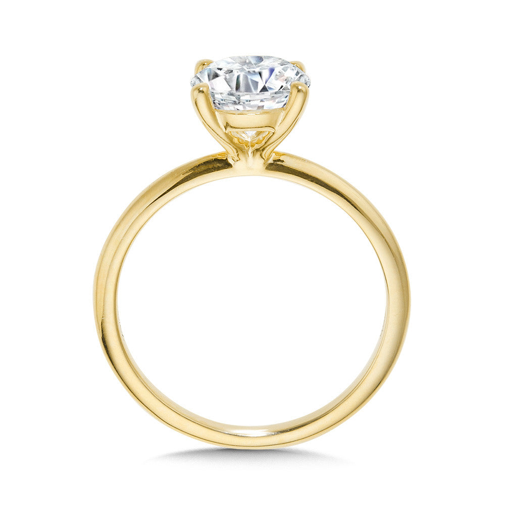 Valina Classic Solitaire Diamond Engagement Ring R2354Y-SR