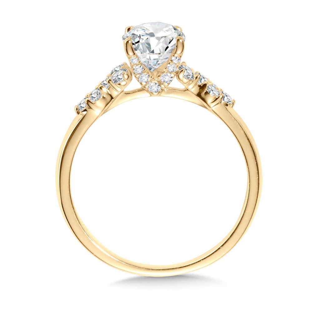Valina Oval-Cut Diamond Engagement Ring R2457Y-SR