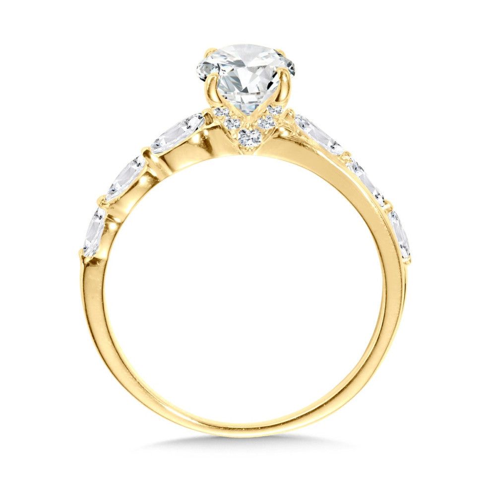 Valina Oval-Cut Diamond Engagement Ring R2458Y-SR