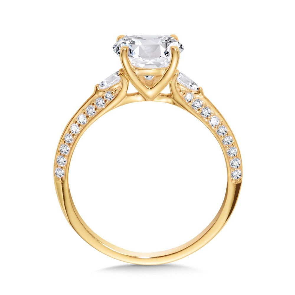 Valina Three-Stone Diamond Engagement Ring R2486Y-SR