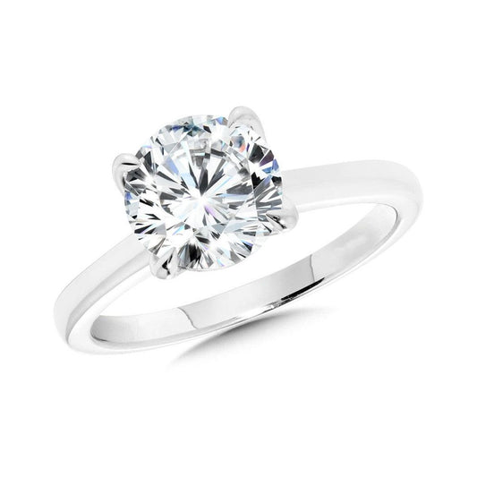 Valina Diamond Solitaire Engagement Ring R2496W-SR
