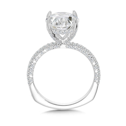 Valina Straight Diamond Engagement Ring R2504W