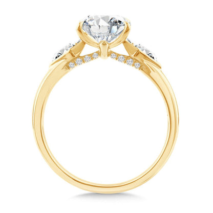 Valina 3 Stone Radiant-Cut Diamond Engagement Ring R2530Y-SR