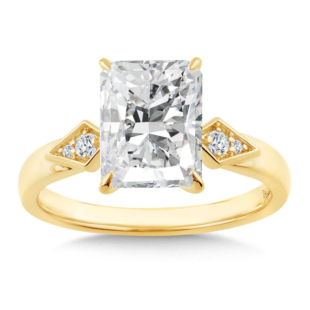 Valina 14K Radiant-Cut Diamond Engagement Ring R2531Y-SR
