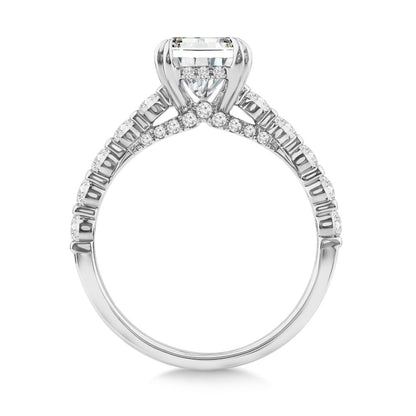 Valina Radiant-Cut Diamond Engagement Ring R2550W-SR