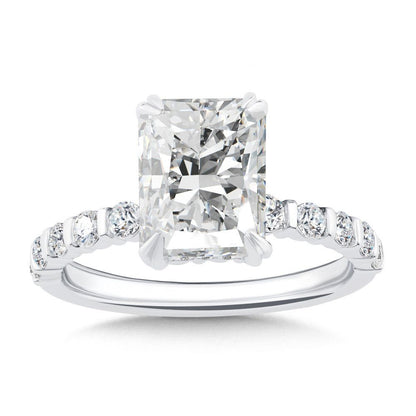 Valina Radiant-Cut Diamond Engagement Ring R2550W-SR