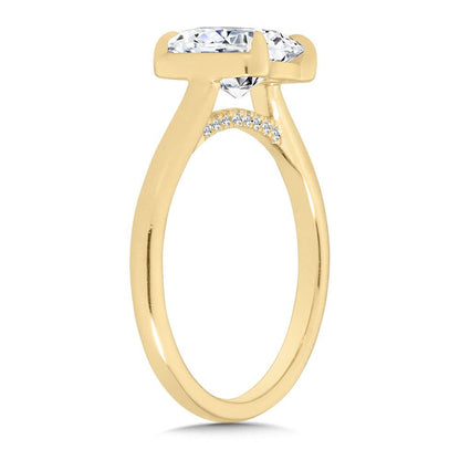 Valina Diamond Bracket-Prong Engagement Ring R2560Y-SR