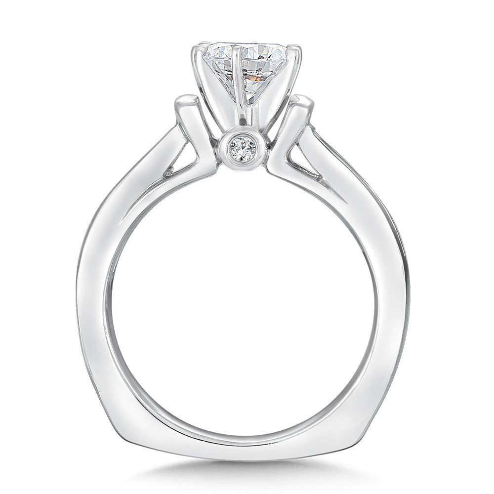 Valina Channel-Set Diamond Engagement Ring R9067W
